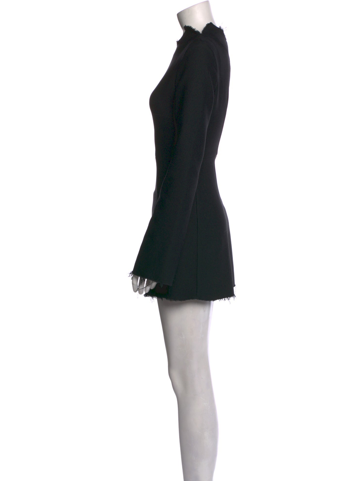 A.W.A.K.E. Mode Mock Neck Mini Dress