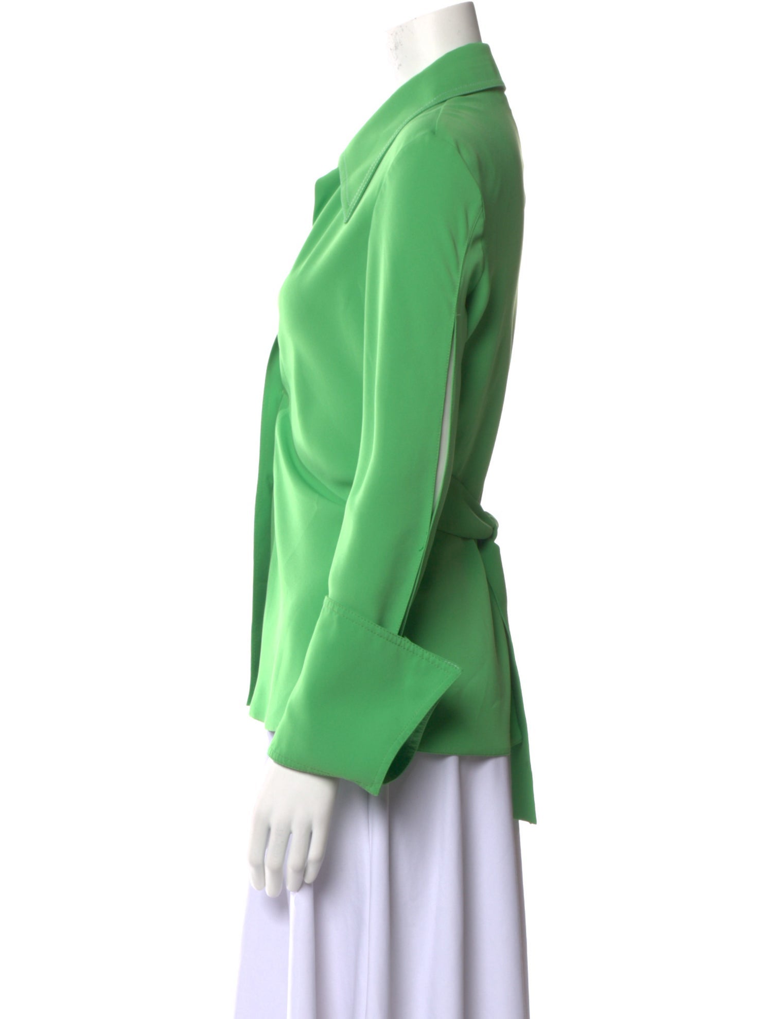 A.W.A.K.E. Mode Long Sleeve Button-Up Top