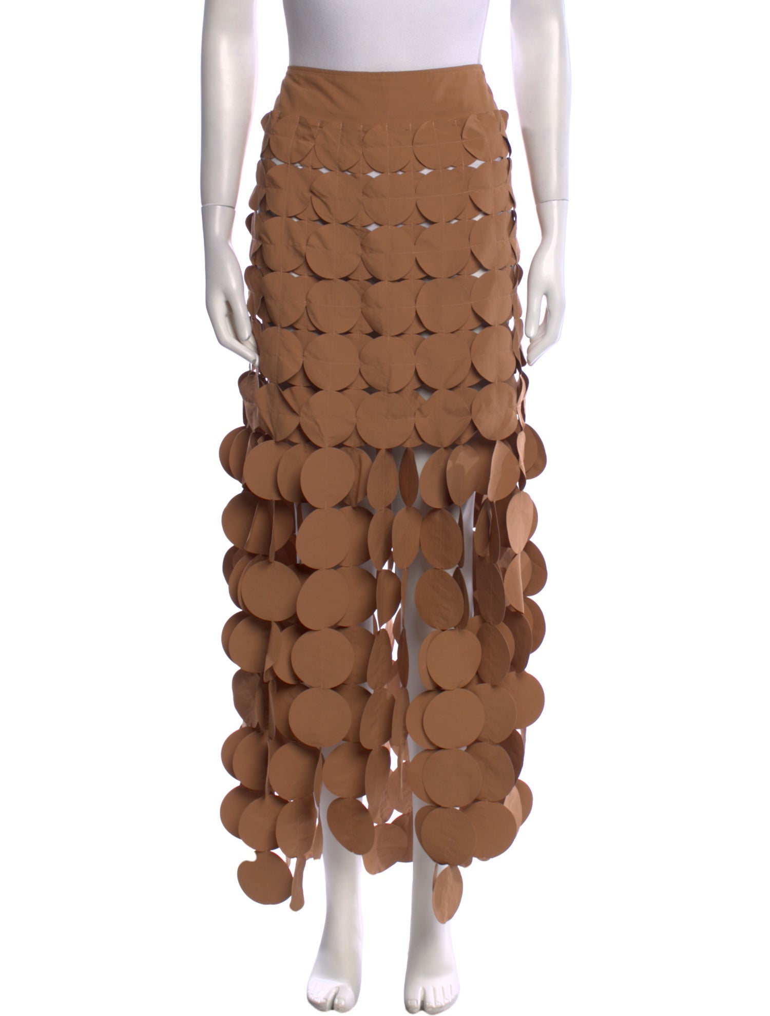 A.W.A.K.E. Mode Cutout Accent Long Skirt