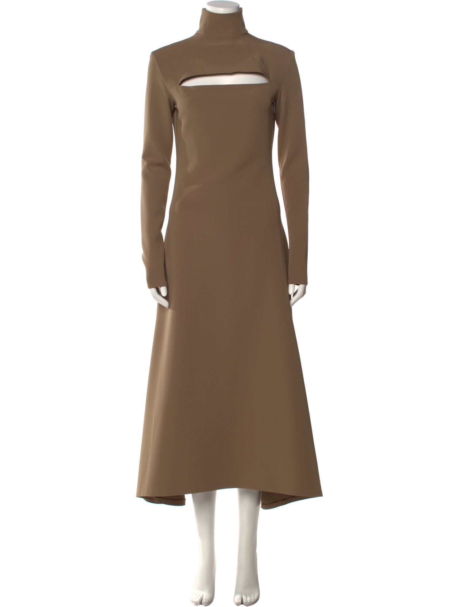 A.W.A.K.E. Mode Turtleneck Long Dress