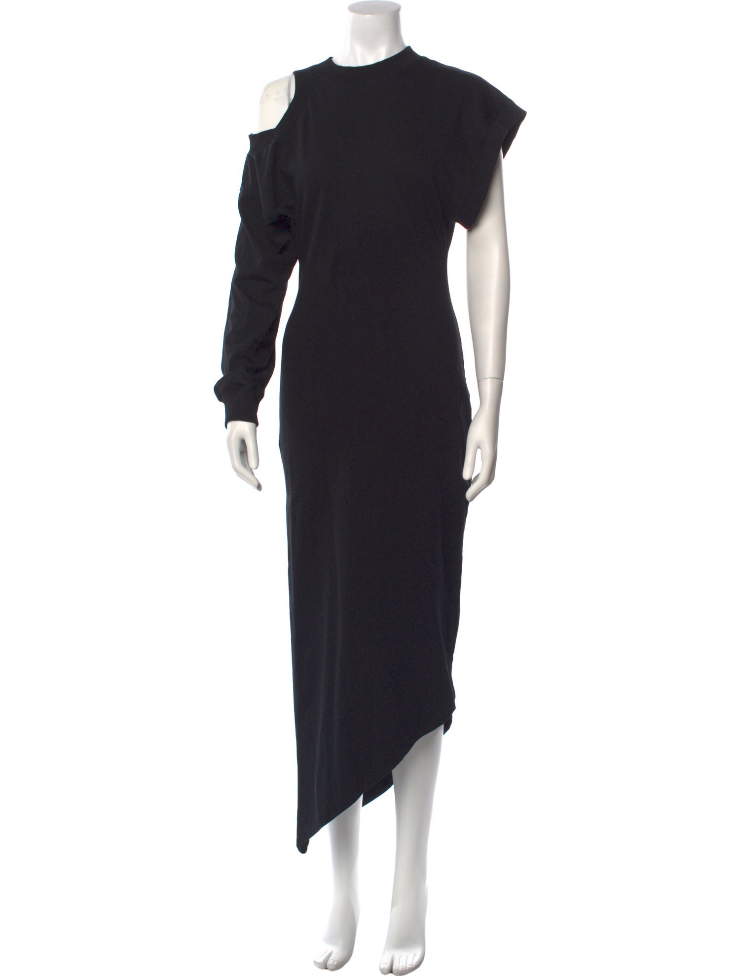 A.W.A.K.E. Mode Mock Neck Long Dress
