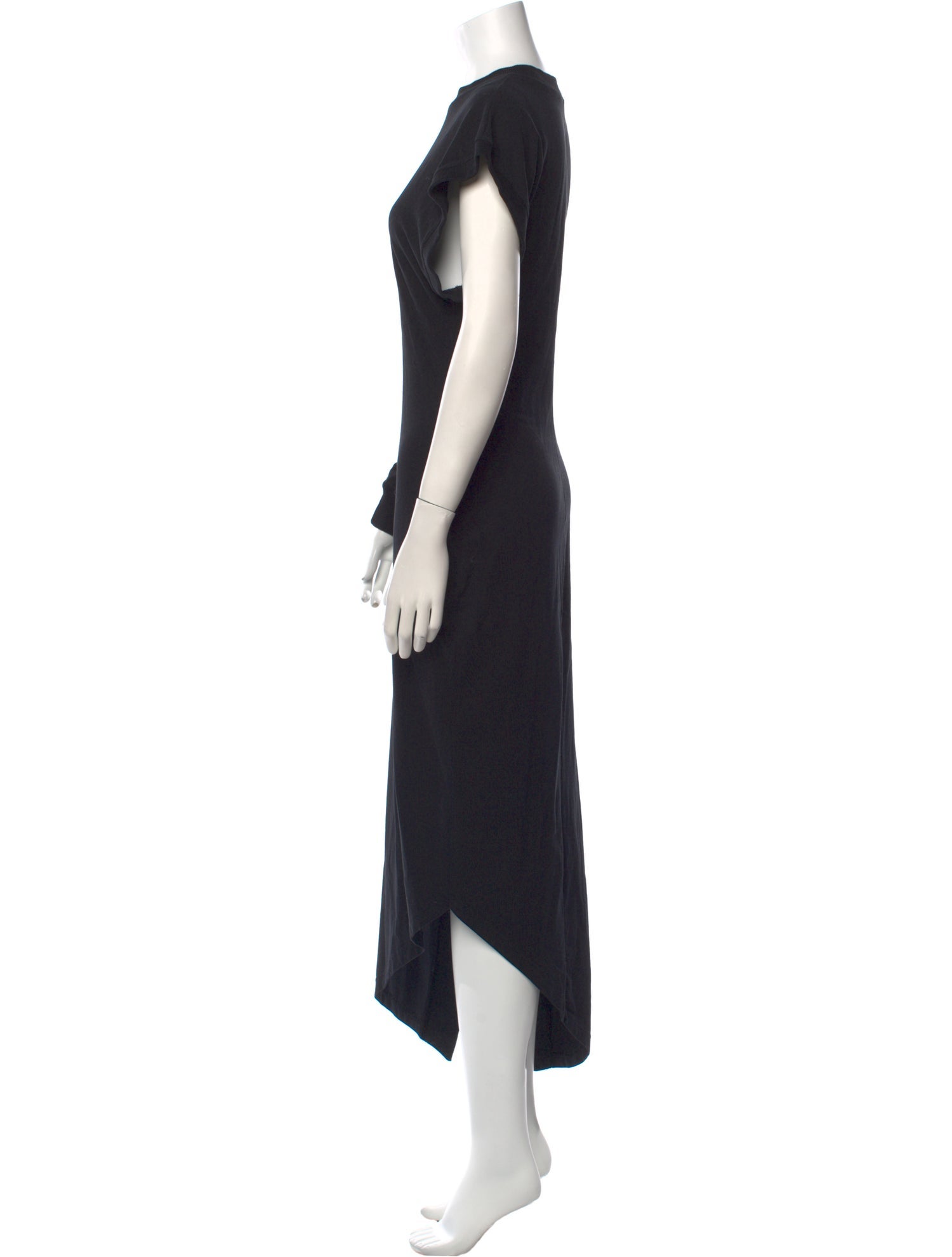 A.W.A.K.E. Mode Mock Neck Long Dress