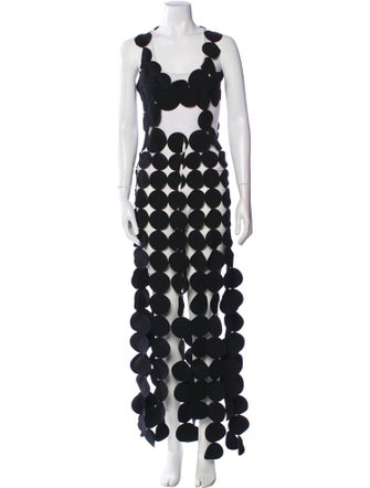 A.W.A.K.E. Mode Patterned Long Dress