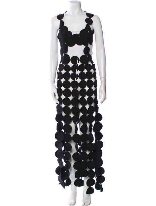 A.W.A.K.E. Mode Patterned Long Dress
