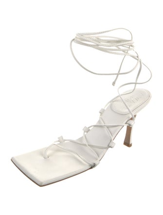 A.W.A.K.E. Mode Leather Gladiator Sandals