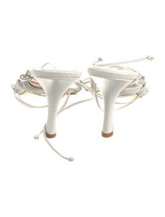 A.W.A.K.E. Mode Leather Gladiator Sandals