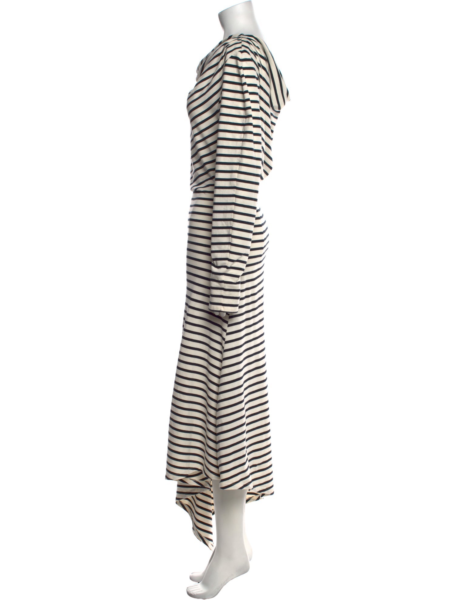 A.W.A.K.E. Mode Striped Long Dress