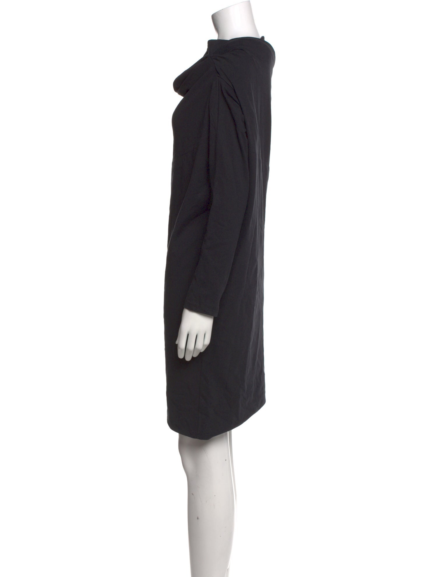 A.W.A.K.E. Mode Cowl Neck Mini Dress