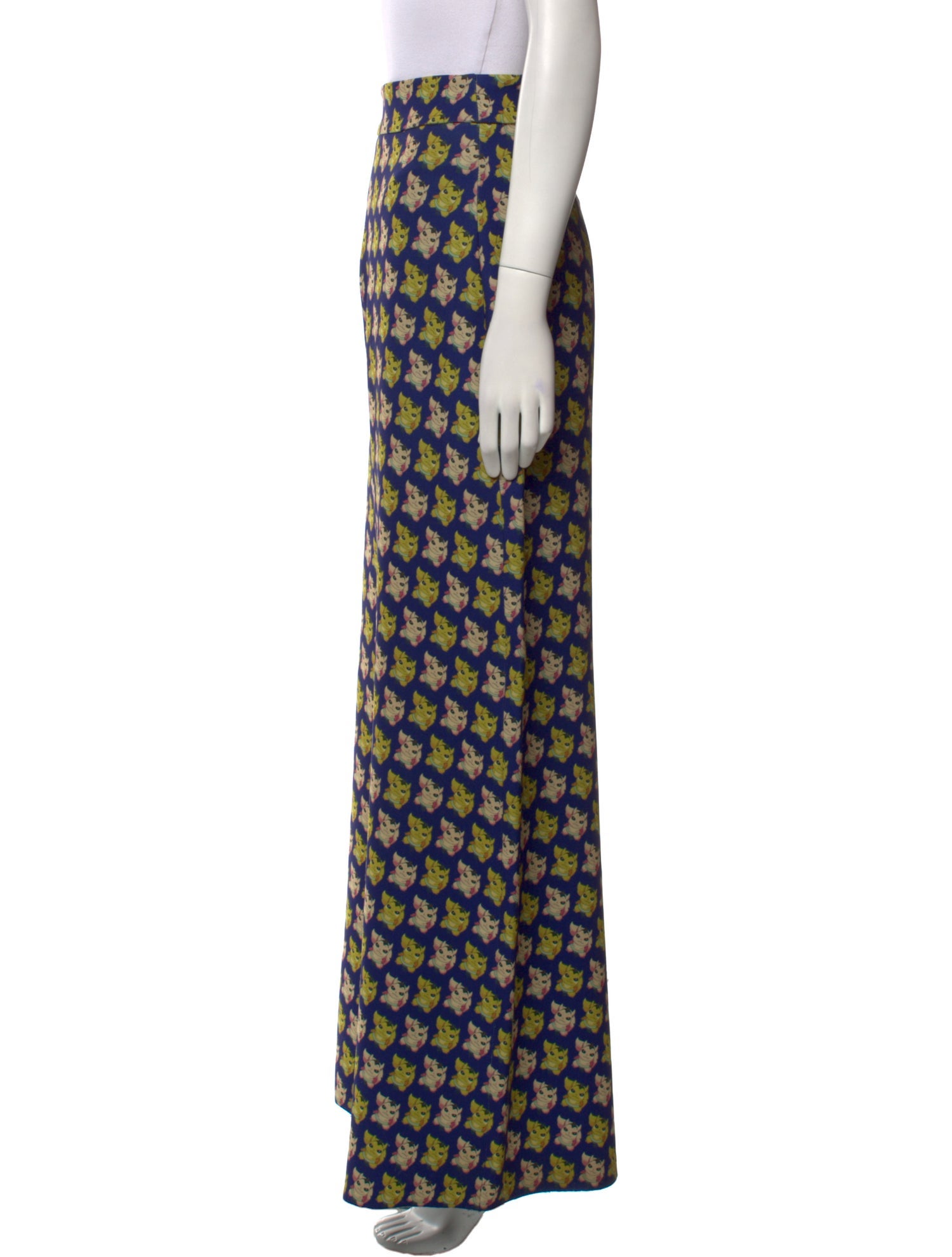 A.W.A.K.E. Mode Printed Wide Leg Pants
