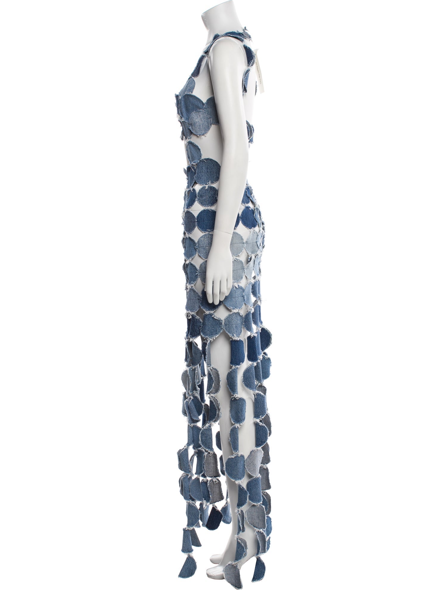 A.W.A.K.E. Mode Scoop Neck Long Dress
