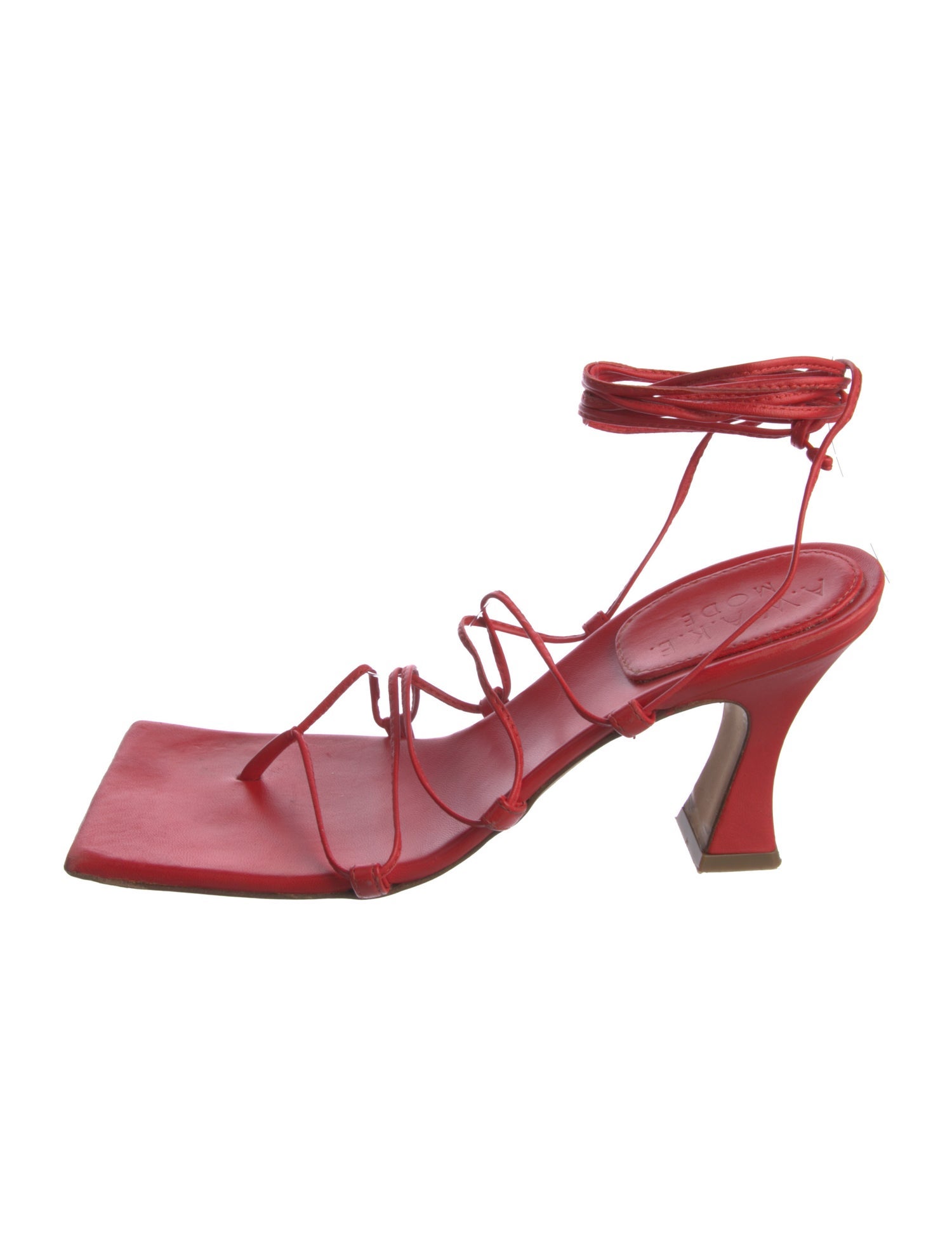 A.W.A.K.E. Mode Leather Gladiator Sandals