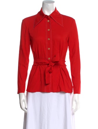 A.W.A.K.E. Mode Long Sleeve Button-Up Top