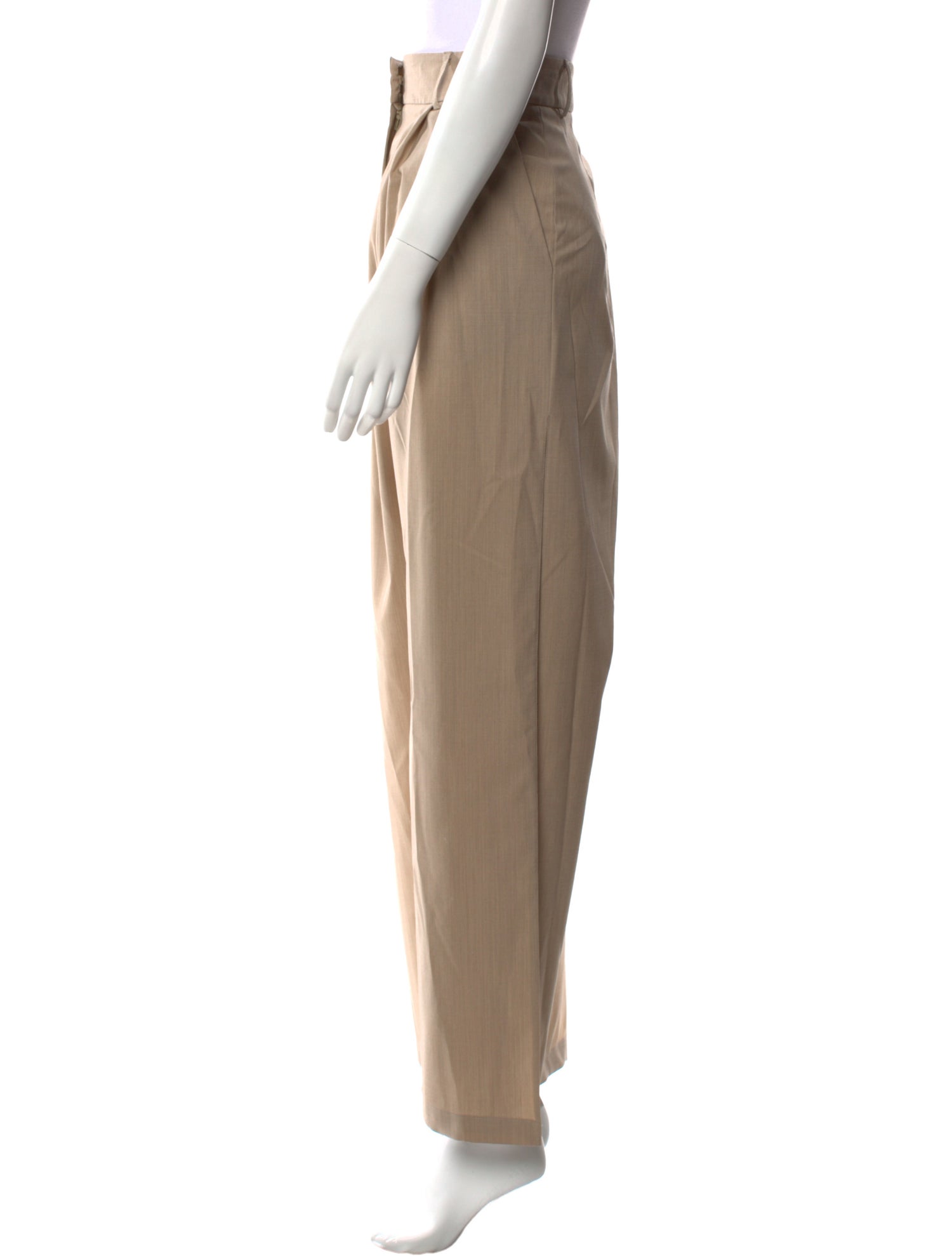 A.W.A.K.E. Mode Virgin Wool Wide Leg Pants