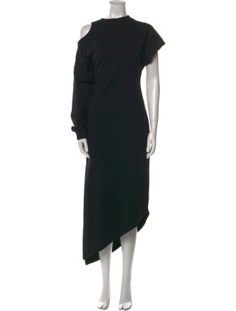 A.W.A.K.E. Mode Mock Neck Long Dress