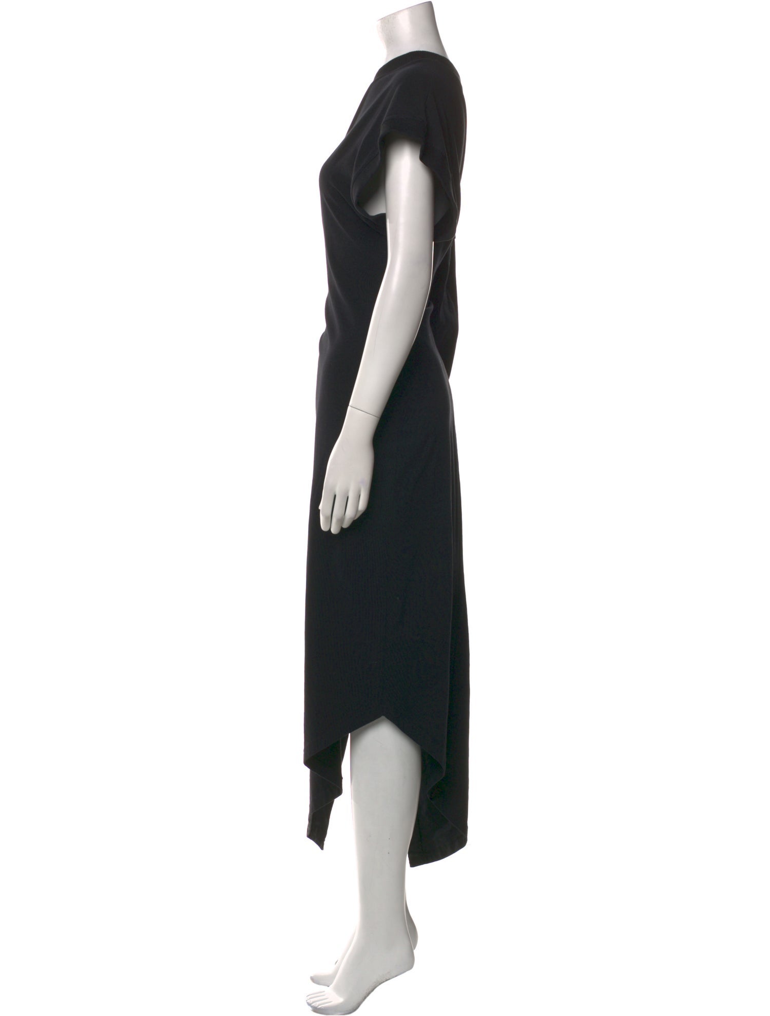 A.W.A.K.E. Mode Mock Neck Long Dress