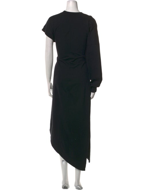 A.W.A.K.E. Mode Mock Neck Long Dress