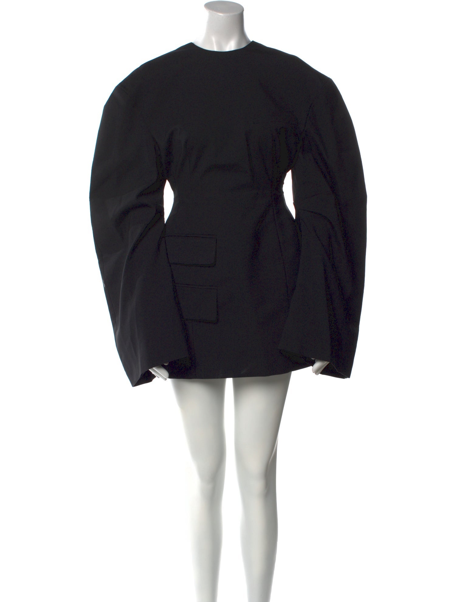 A.W.A.K.E. Mode Virgin Wool Mini Dress w/ Tags