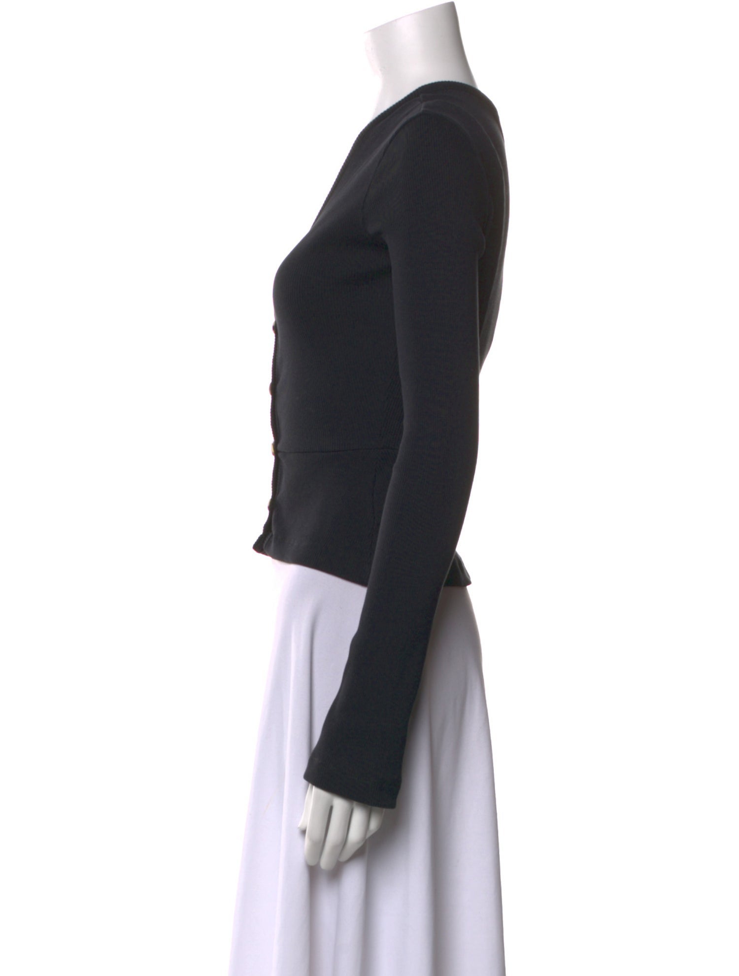 A.W.A.K.E. Mode V-Neck Long Sleeve Crop Top w/ Tags