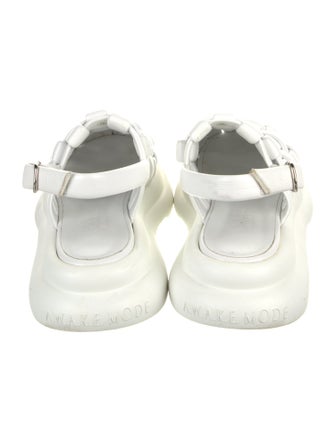 A.W.A.K.E. Mode Leather Slingback Flats