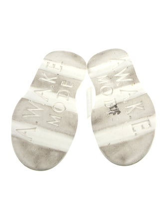 A.W.A.K.E. Mode Leather Slingback Flats