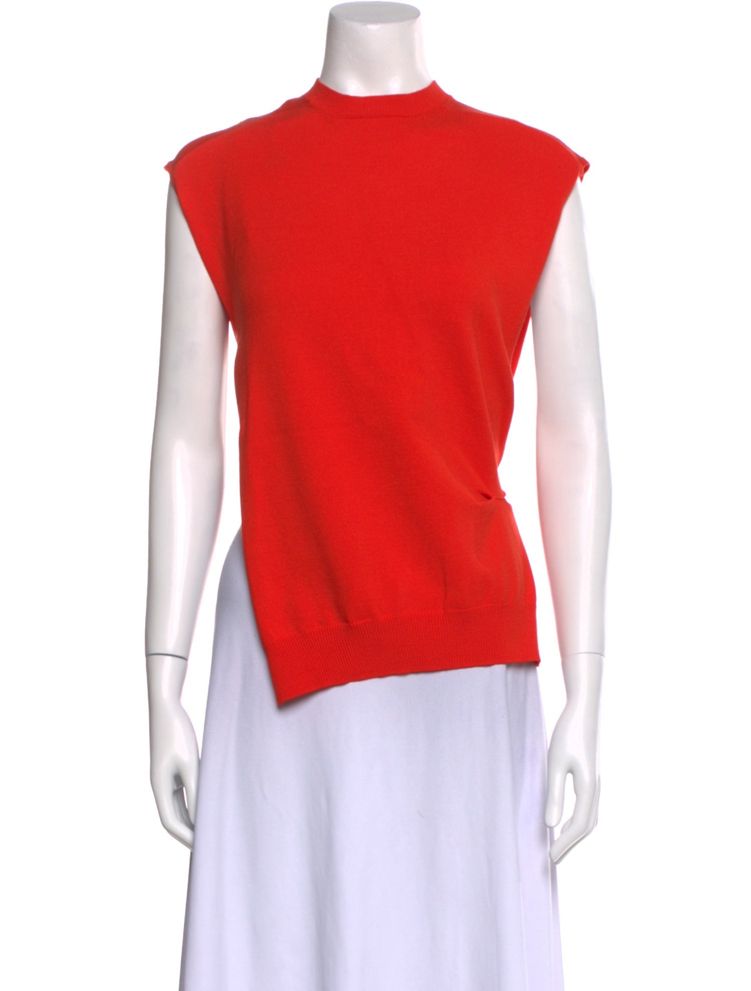 A.W.A.K.E. Mode Mock Neck Short Sleeve Top