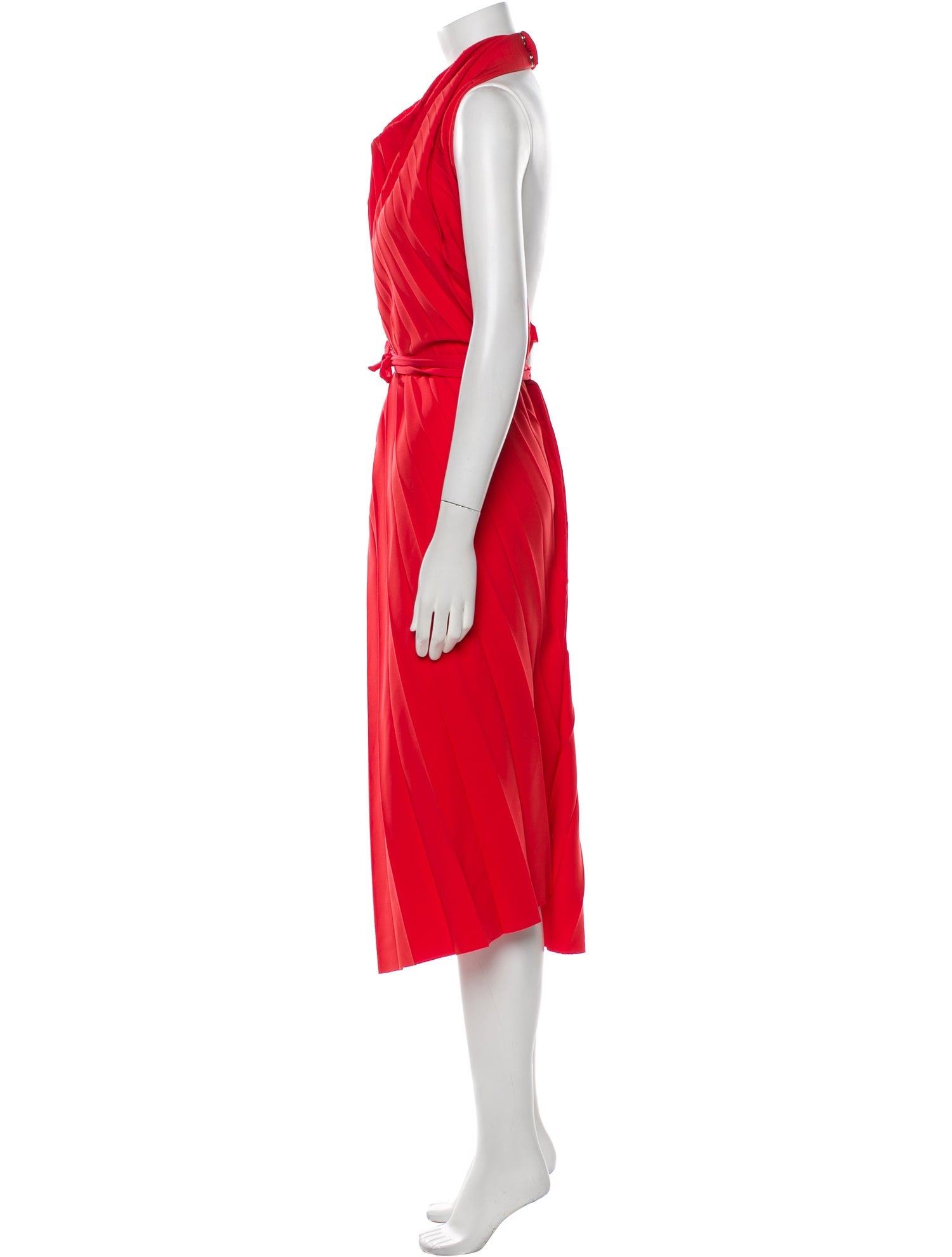 A.W.A.K.E. Mode Halterneck Midi Length Dress w/ Tags