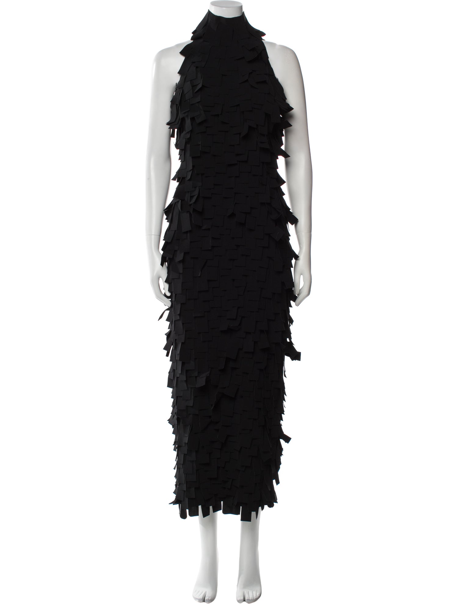 A.W.A.K.E. Mode Mock Neck Long Dress