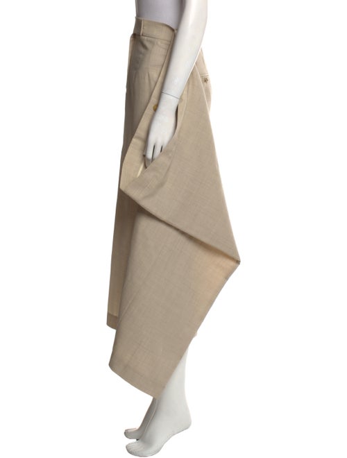 A.W.A.K.E. Mode Wool Midi Length Skirt