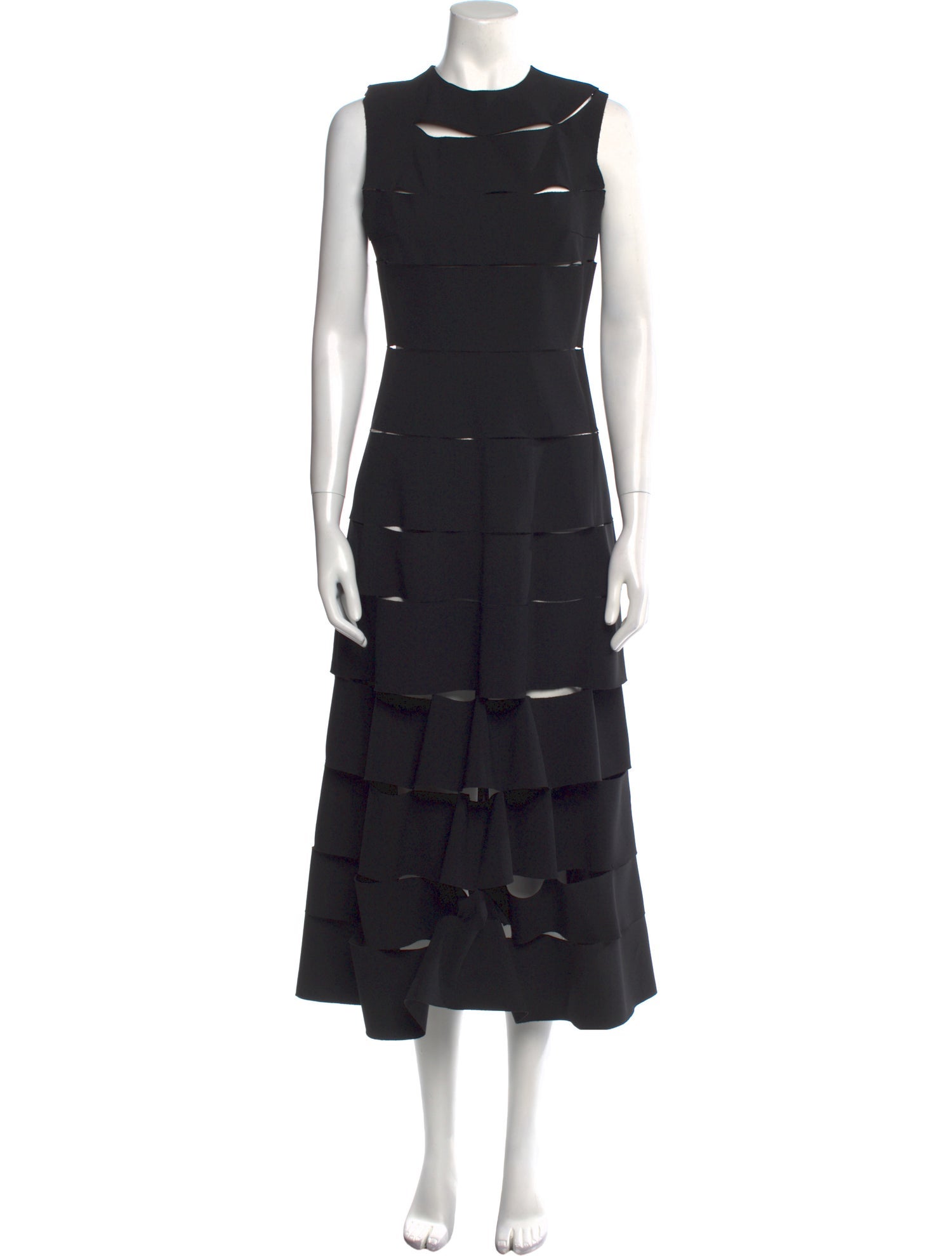 A.W.A.K.E. Mode Crew Neck Long Dress