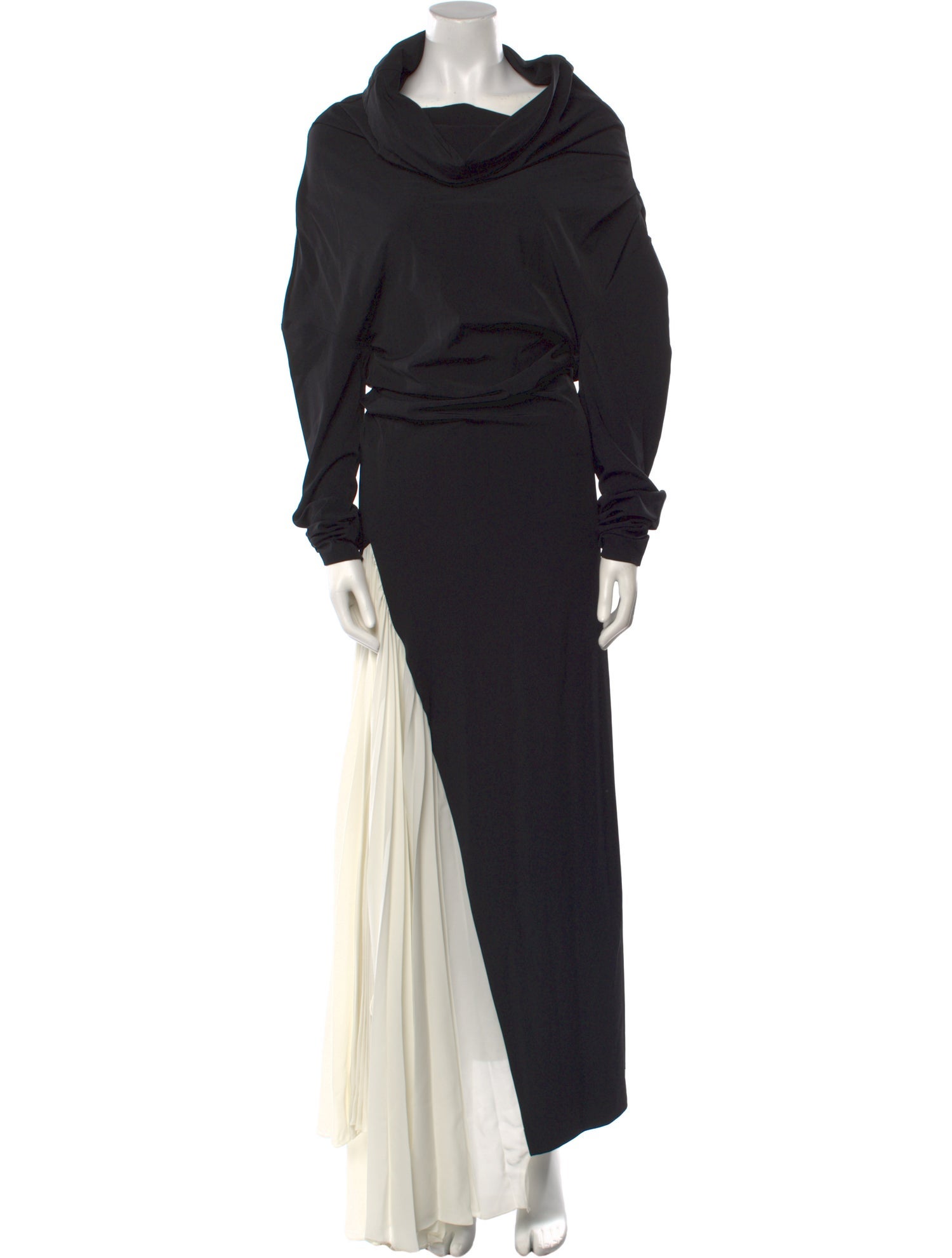 A.W.A.K.E. Mode Cowl Neck Long Dress w/ Tags