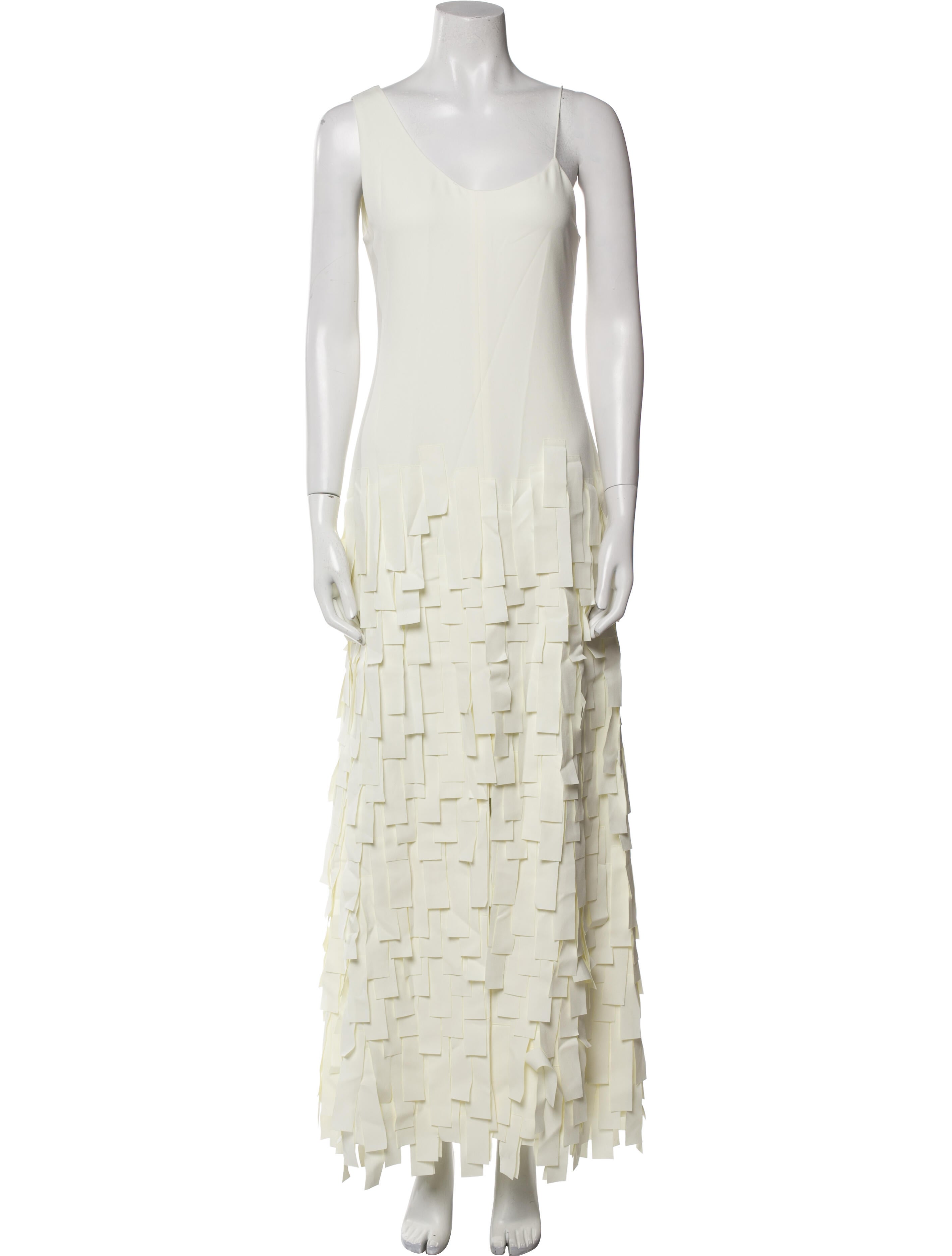 A.W.A.K.E. Mode Printed Long Dress