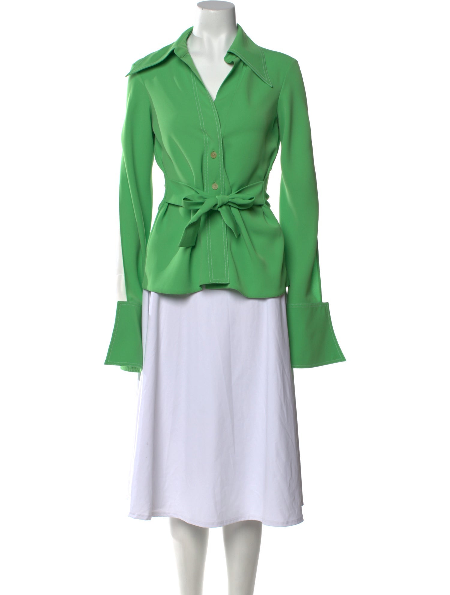 A.W.A.K.E. Mode Long Sleeve Blouse