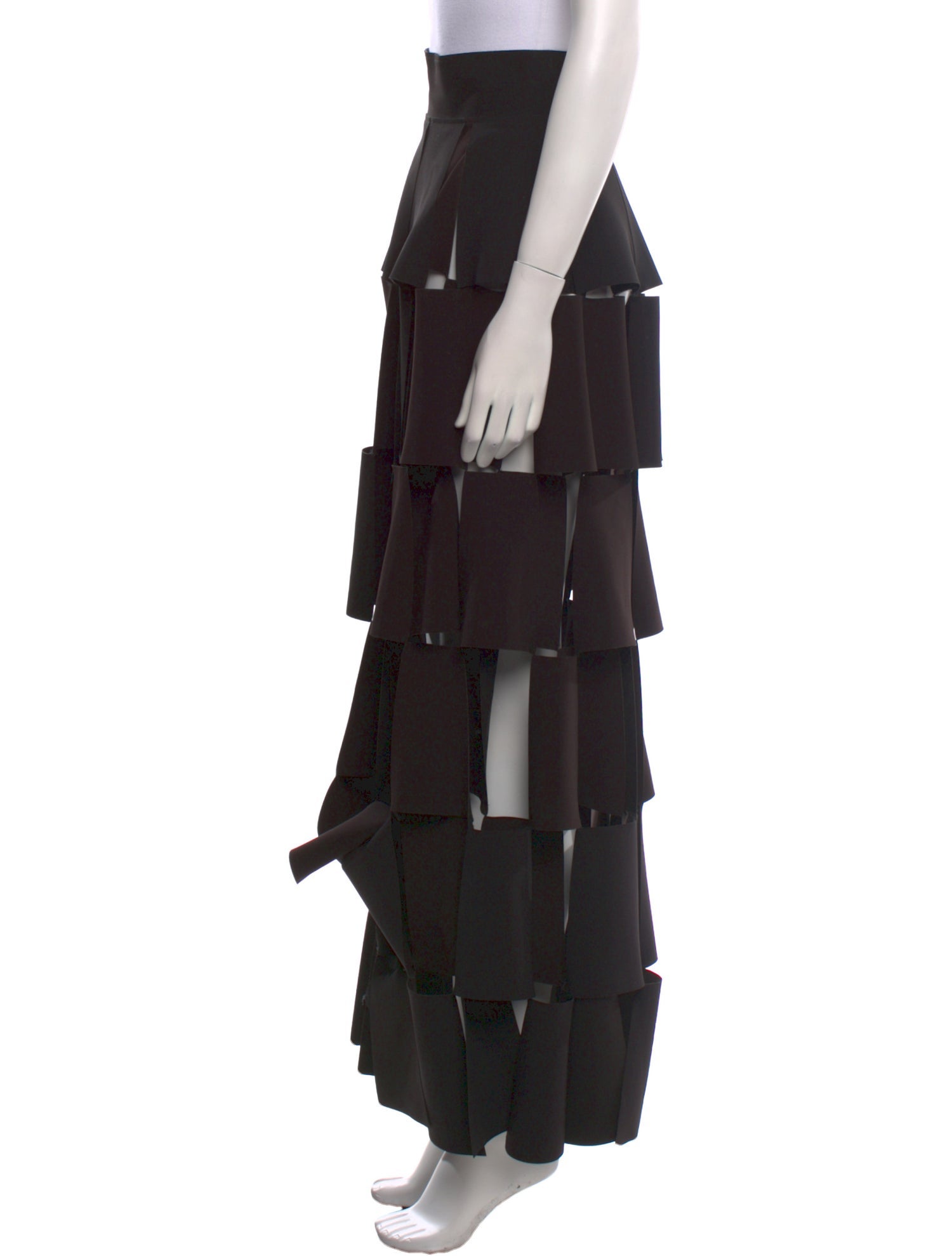 A.W.A.K.E. Mode Cutout Accent Long Skirt