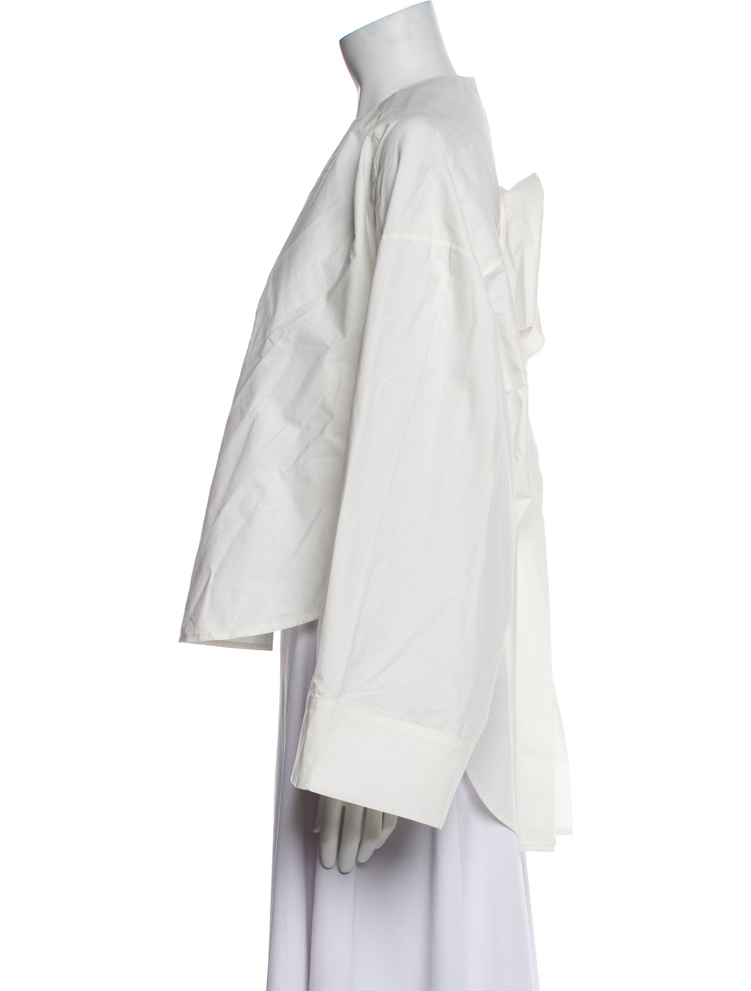 A.W.A.K.E. Mode Crew Neck Long Sleeve Blouse