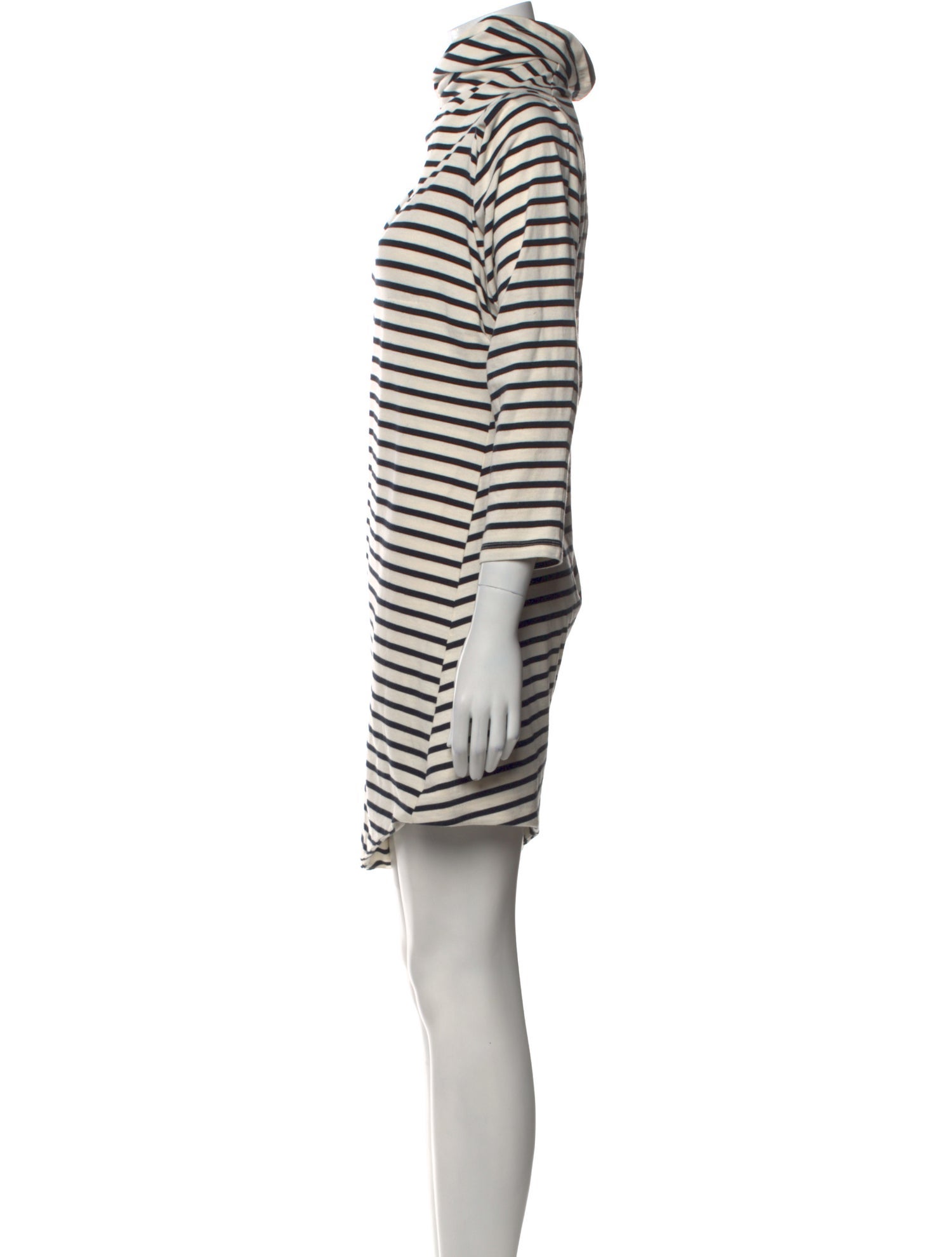 A.W.A.K.E. Mode Striped Mini Dress