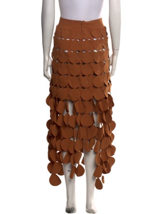 A.W.A.K.E. Mode Printed Midi Length Skirt