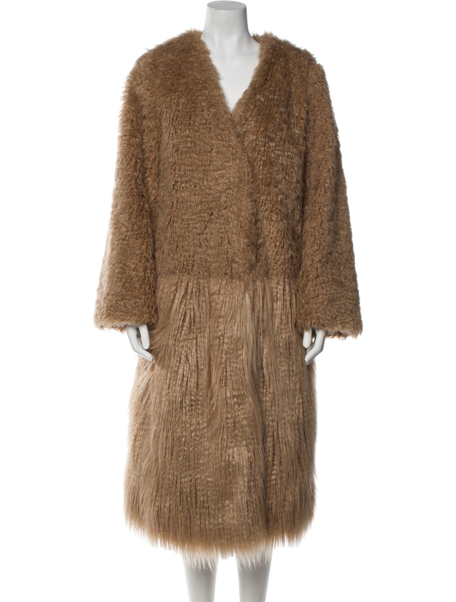 A.W.A.K.E. Mode Faux Fur Coat