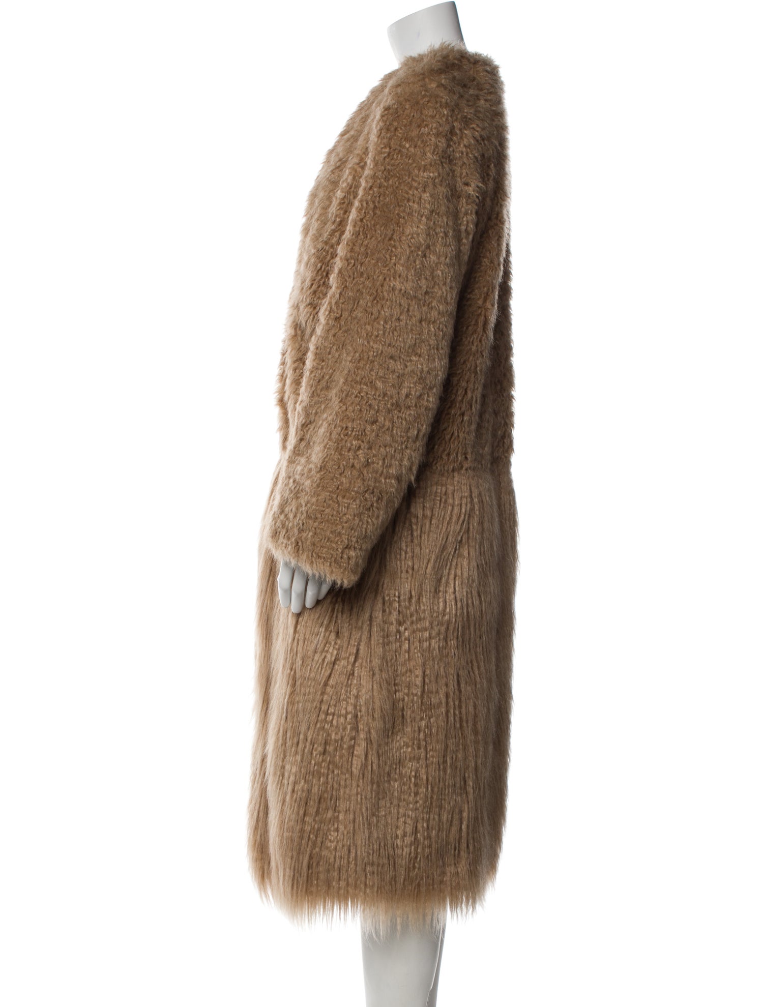 A.W.A.K.E. Mode Faux Fur Coat