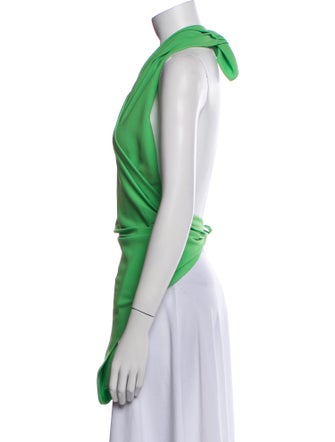 A.W.A.K.E. Mode Cowl Neck Sleeveless Tunic