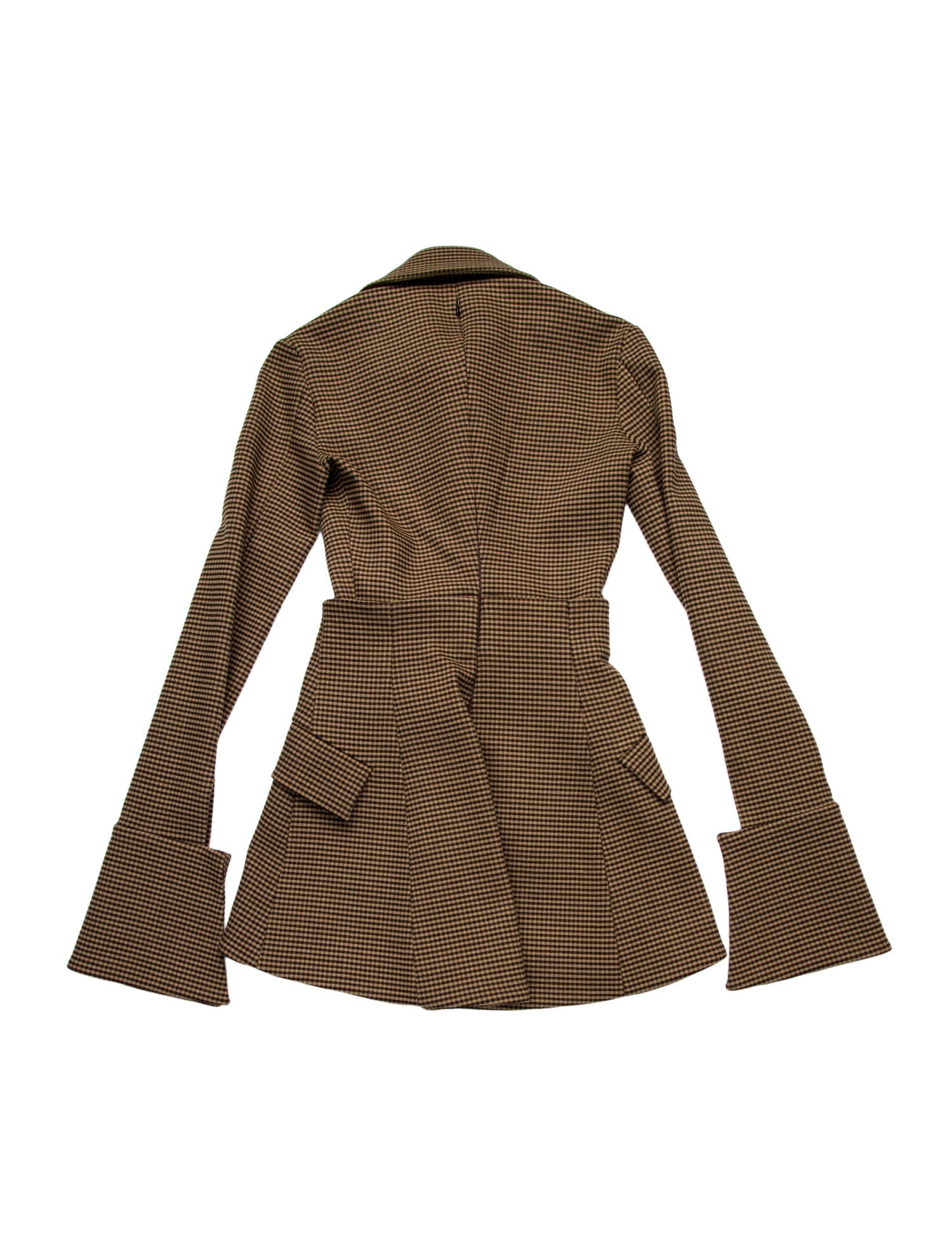 A.W.A.K.E. Mode Plaid Print Pant Set