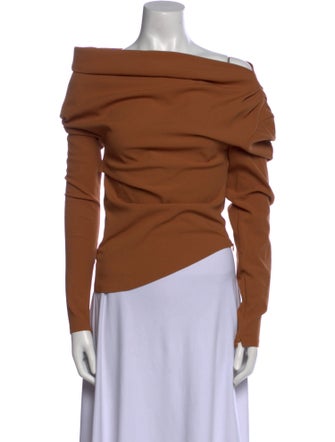 A.W.A.K.E. Mode Off-The-Shoulder Long Sleeve Top