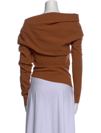 A.W.A.K.E. Mode Off-The-Shoulder Long Sleeve Top