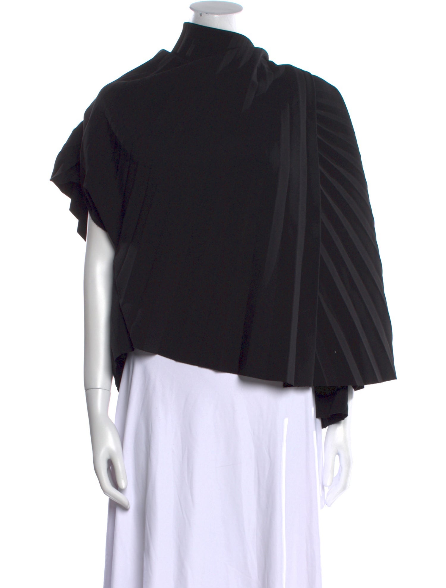 A.W.A.K.E. Mode Mock Neck Short Sleeve Sweatshirt