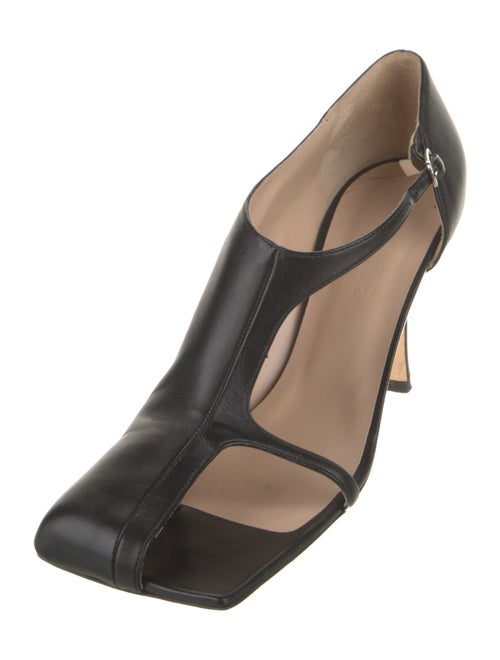 A.W.A.K.E. Mode Leather T-Strap Pumps