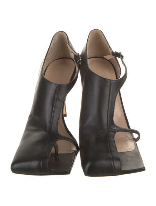 A.W.A.K.E. Mode Leather T-Strap Pumps