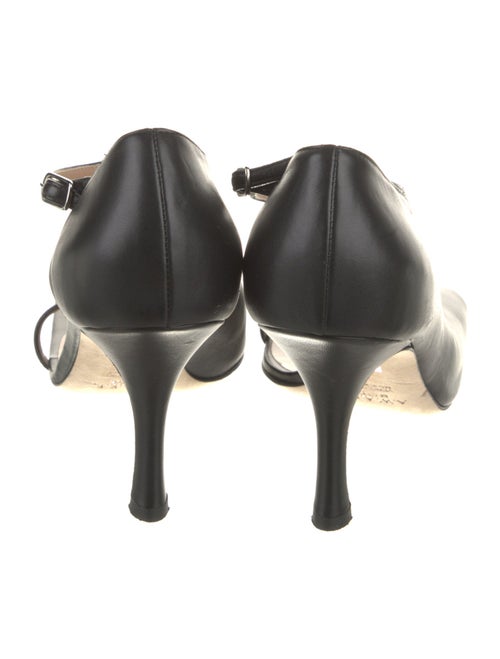 A.W.A.K.E. Mode Leather T-Strap Pumps