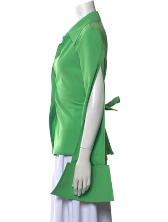 A.W.A.K.E. Mode V-Neck Long Sleeve Blouse