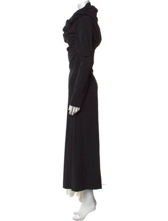 A.W.A.K.E. Mode Cowl Neck Long Dress