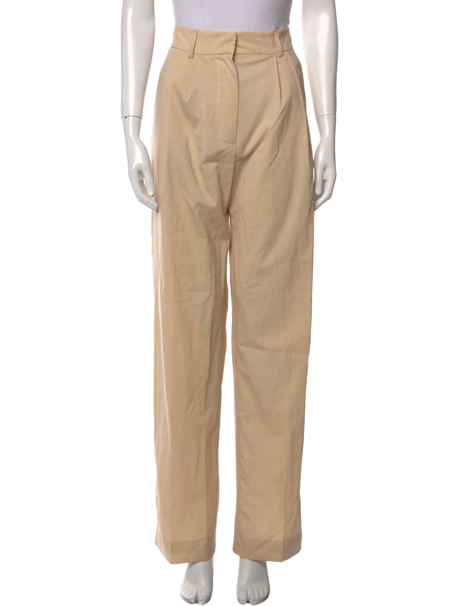 A.W.A.K.E. Mode Virgin Wool Wide Leg Pants