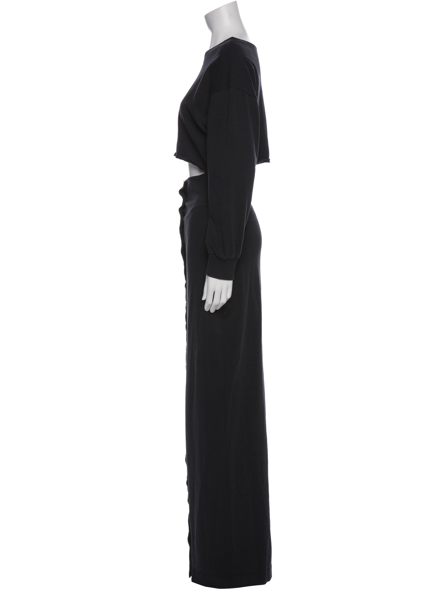 A.W.A.K.E. Mode Bateau Neckline Long Dress w/ Tags